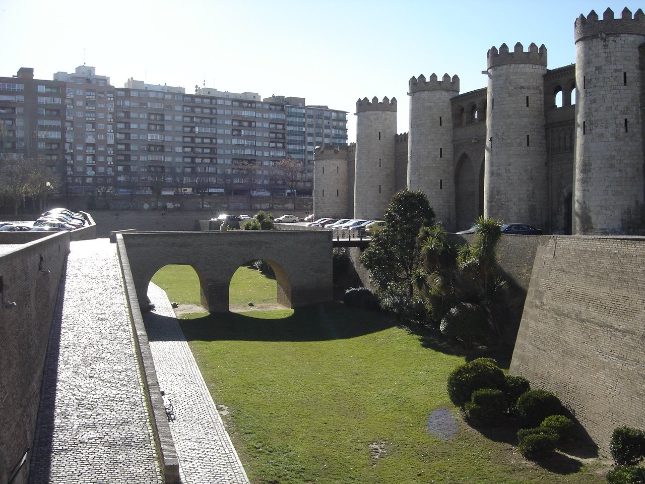 Fortress in Zaragoza - Spain